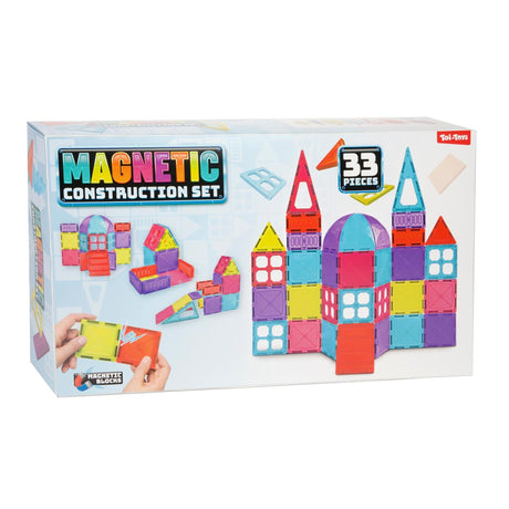 Toi-toys Bauset Magnettafeln 33-teilig