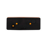 Aufbauleuchte rechteckig orange