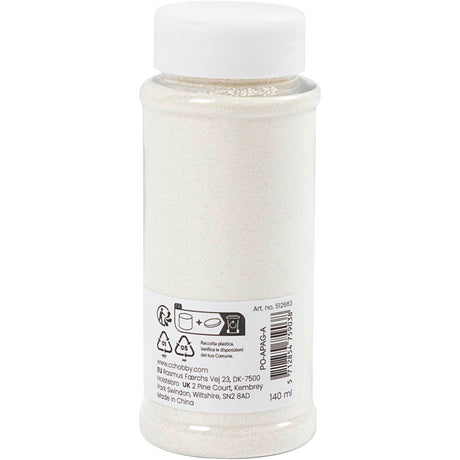Creativ Company Bio Sparkles, weiß, 140 ml 1 Box