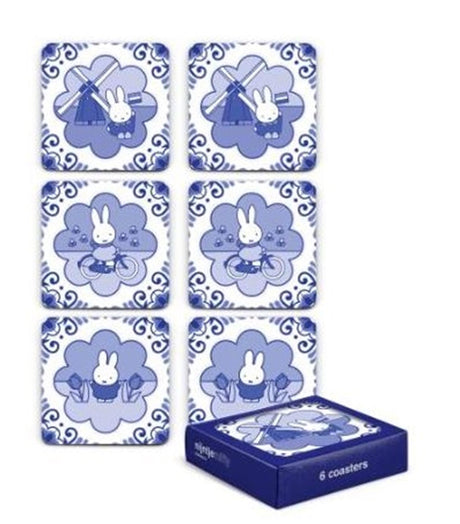 Miffy Untersetzer Souvenir Mill Box mit 6 Stück