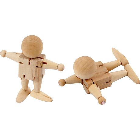 Creativ Company elastische Figur, H: 8 cm, 5 Stück 1 Box