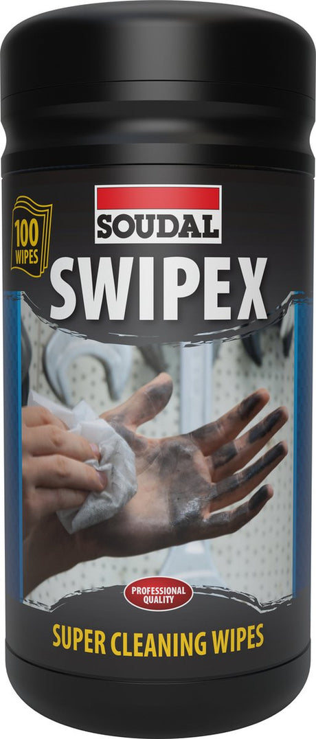Soudal swipex | Reinigungstücher | 100 Tücher – 113551
