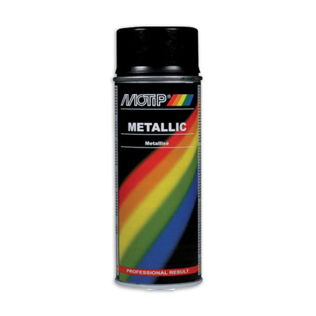 Motip Spraydose 400 ml Metallic-Schwarz