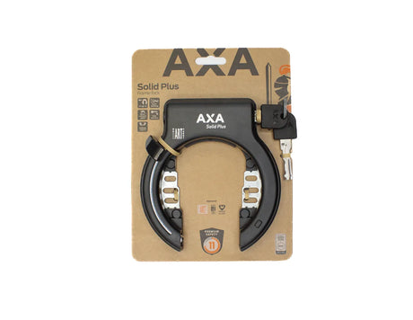 Axa Solid Plus Black Art2 Ring Lock - 150 mm - Fahrrad