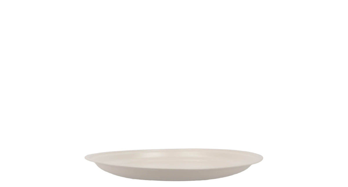 Schaal zinc basic grey plate d30 h2,5 cm