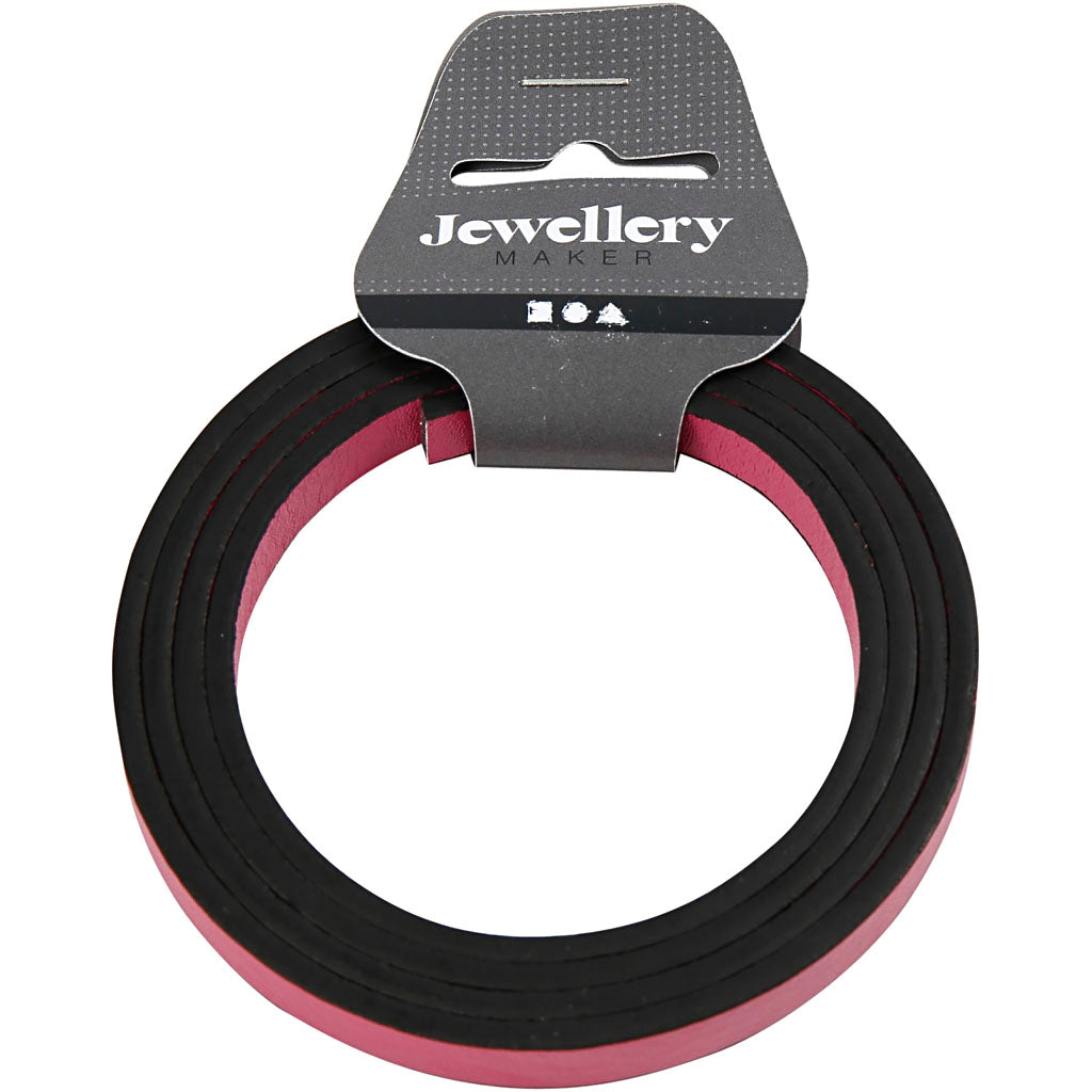Https: www.cchobby.nl strap-of-imitation-leather-b-10-mm-thickness-3-mm-pink-1-m-1-box