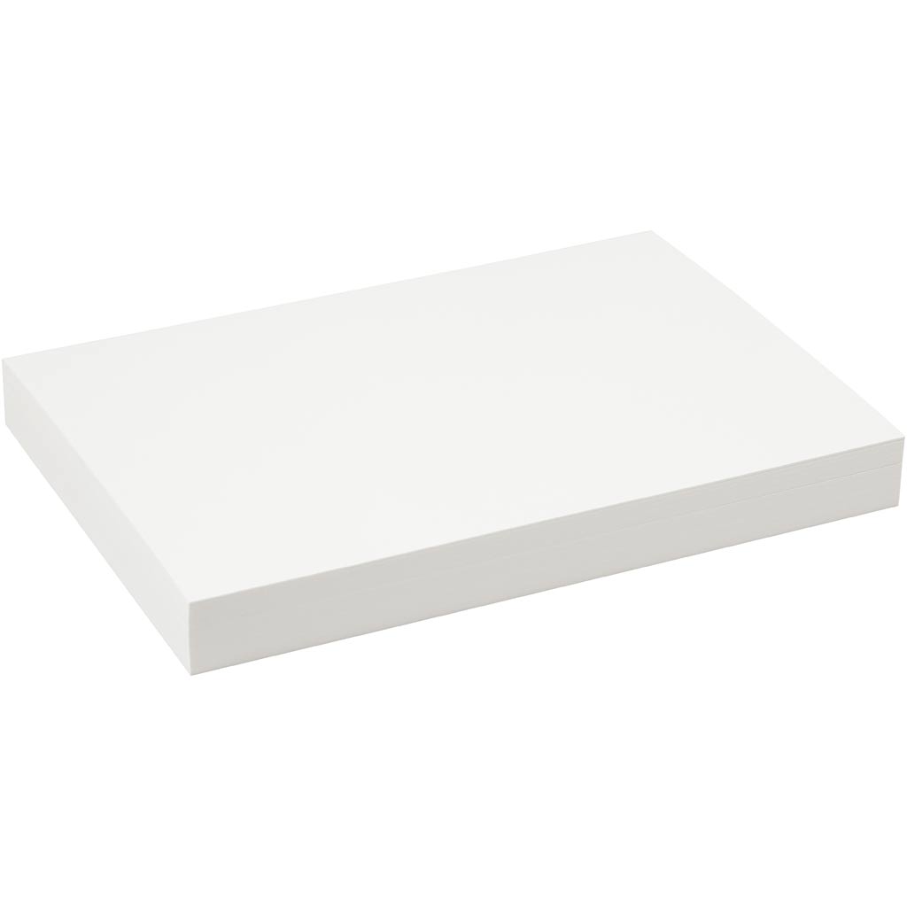 Aquarellpapier, A4, 180 g, weiß, 100 Blatt 1 Karton