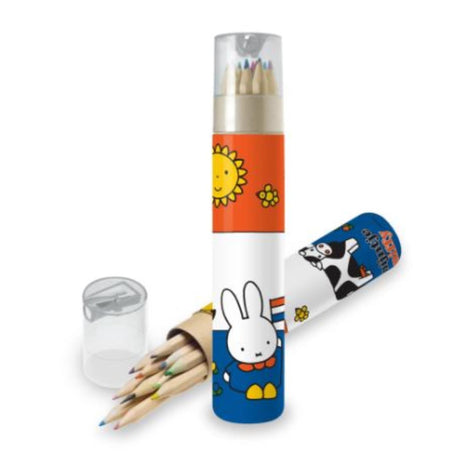 Miffy Holland Federmäppchen mit 12 Buntstiften und Spitzer