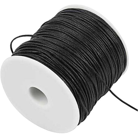 Kreativunternehmen https: www.cchobby.nl Baumwollkordel-Dicke-1-mm-schwarz-100-m-1-doos-51514