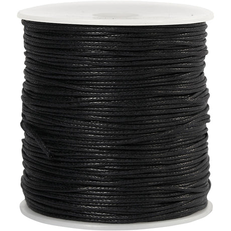 Kreativunternehmen https: www.cchobby.nl Baumwollkordel-Dicke-1-mm-schwarz-100-m-1-doos-51514