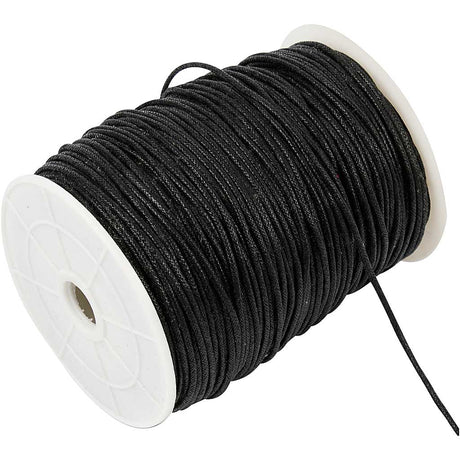 Kreativunternehmen https: www.cchobby.nl Cotton-cord-thickness-2-mm-black-100-m-1-box