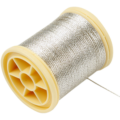 Kreativfirma DMC Metallic Wire Silber, 40 m