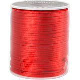 Kreativfirma Satin Cord Red, 50 m