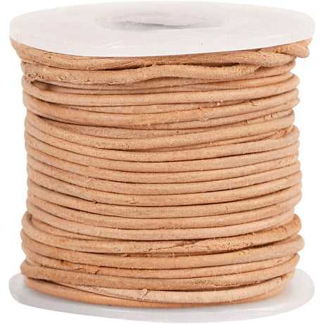 Kreativunternehmen https: www.cchobby.nl lederschnur-dicke-1-mm-natürlich-10-m-1-rolle