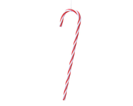 Decoris Weihnachtsanhänger Zuckerstange 6 Stück