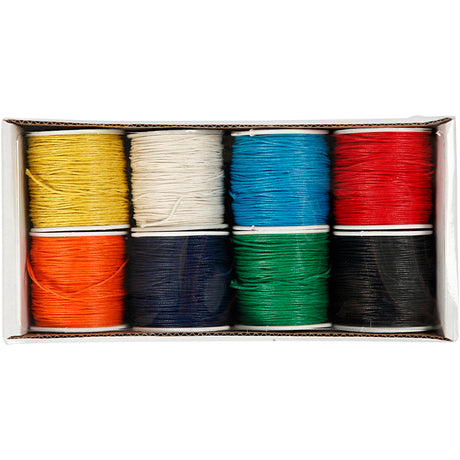 Kreativunternehmen https: www.cchobby.nl Baumwollkordel-Dicke-1-mm-lackiert-verschiedene-Farben-8x40-m-1-Box