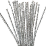 Kreativunternehmen https: www.cchobby.nl chenille-l-30-cm-thickness-6-mm-glitter-silver-24-piece-1-box