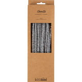 Kreativunternehmen https: www.cchobby.nl chenille-l-30-cm-thickness-6-mm-glitter-silver-24-piece-1-box