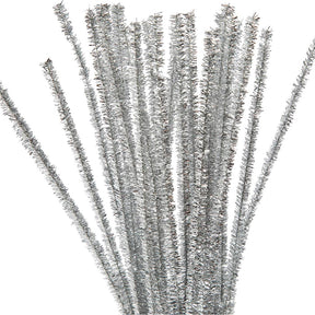 Kreativunternehmen https: www.cchobby.nl chenille-l-30-cm-thickness-6-mm-glitter-silver-24-piece-1-box