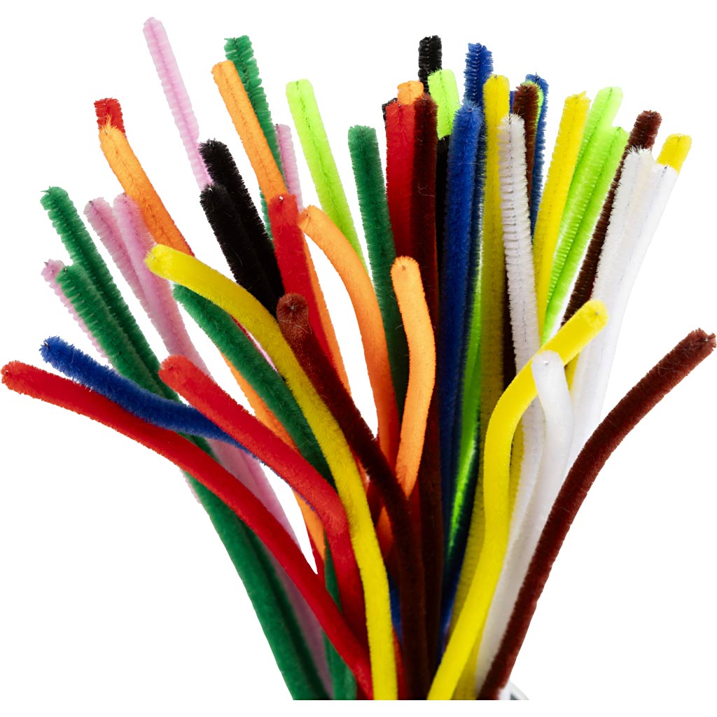 Https: www.cchobby.nl chenille-l-30-cm-dicke-6-mm-verschiedene-farben-50-div-1-box