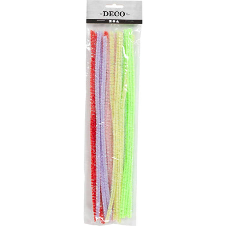 Chenille Draht Pastellfarben, 24st.