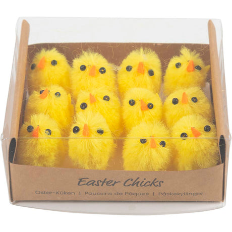 Kreativunternehmen https: www.cchobby.nl Osterküken-h-30-mm-gelb-12-teilig-1-Box
