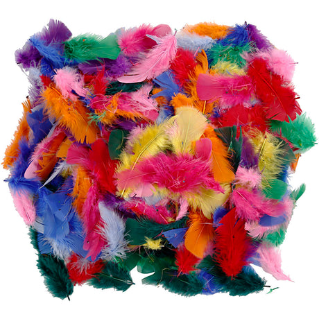 Kreativunternehmen https: www.cchobby.nl down-size-7-8-cm-ca. 400-piece-diverse-colors-50-gr-1-box