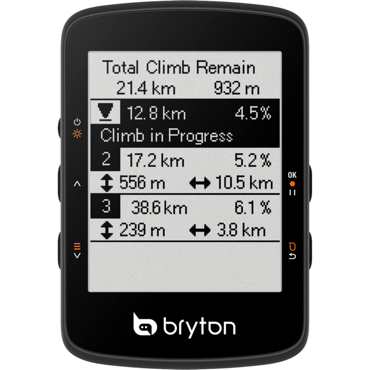 Bryton - Rider 460 e Fahrradcomputer GPS