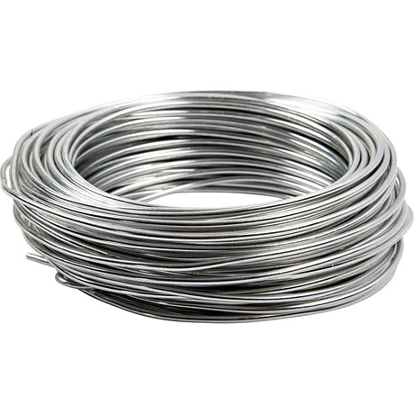 Creativ Company Aludraht, rund, Stärke 3 mm, silber, 29 m 1 Rolle
