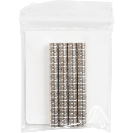 Creativ Company Kraftmagnete „NDFEB“, D 5 mm, Stärke 2 mm, 100 Stück 1 Karton
