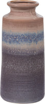 Woood Jahrzehnte Vase XL ø17 cm – Keramik – Graublau – 38 x 17 x 17 cm