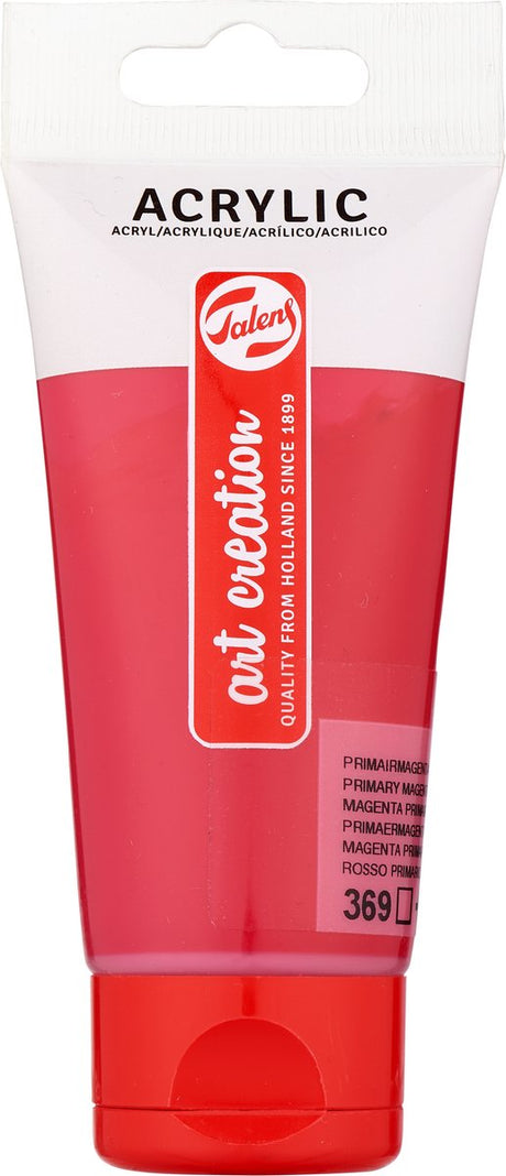 Talens Art Creation Acrylfarbe, Tube 75 ml, Primärmagenta (369)