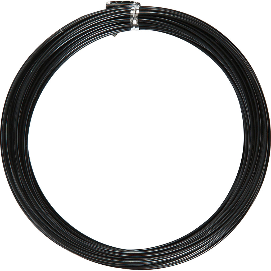 Kreativunternehmen https: www.cchobby.nl alu-wire-round-thickness-2-mm-black-10-m-1-roll