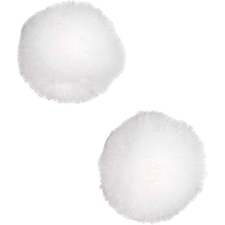 Creativ Company Pompons, D 20 mm, weiß, 100 Stück 1 Box