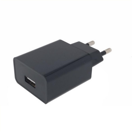 USB-Ladegerät 2a schwarz (hängende Verpackung)