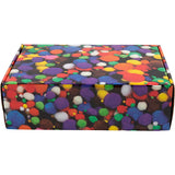 Creativ Company Pompons, D 5-40 mm, ca. 720 Stück, verschiedene Farben, 200 g 1 Box