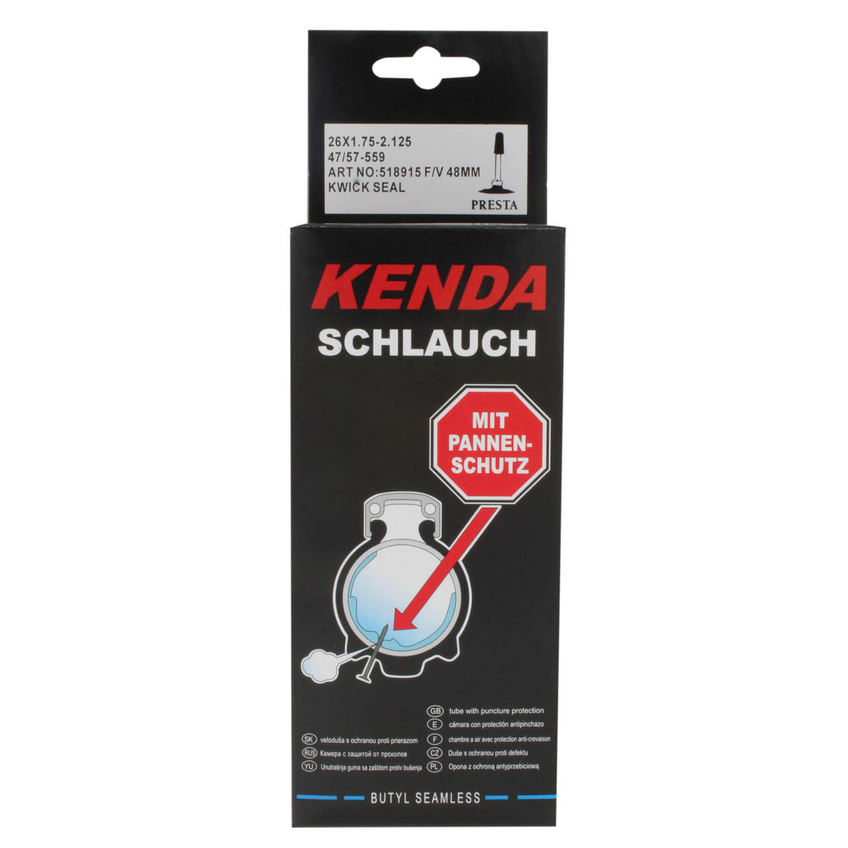 Kenda 26 x 1,75 - 2,125 Pannenschutzschlauch