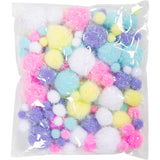 POM-POM-Pastellfarben, 62gr.