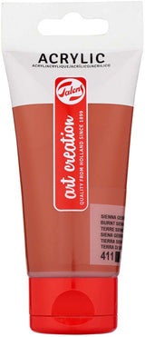 Talens Art Creation Acrylfarbe, Tube 75 ml, gebrannte Siena 411