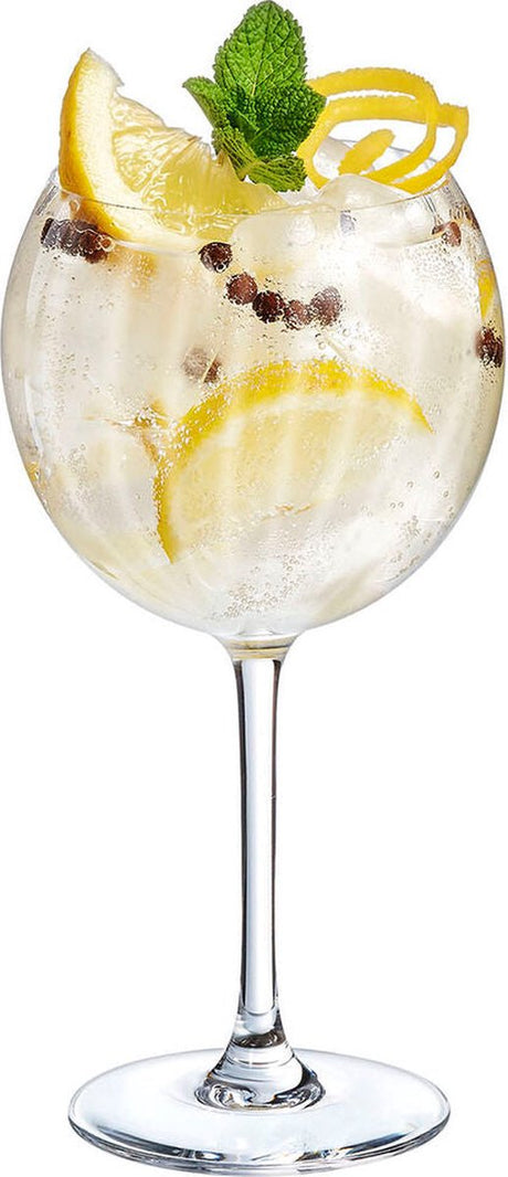 Chef-Sommelier-Set mit Gin-Tonic-Bechern, Chef-Sommelier-Symmetrie, 6 Stück, Glas 580 ml