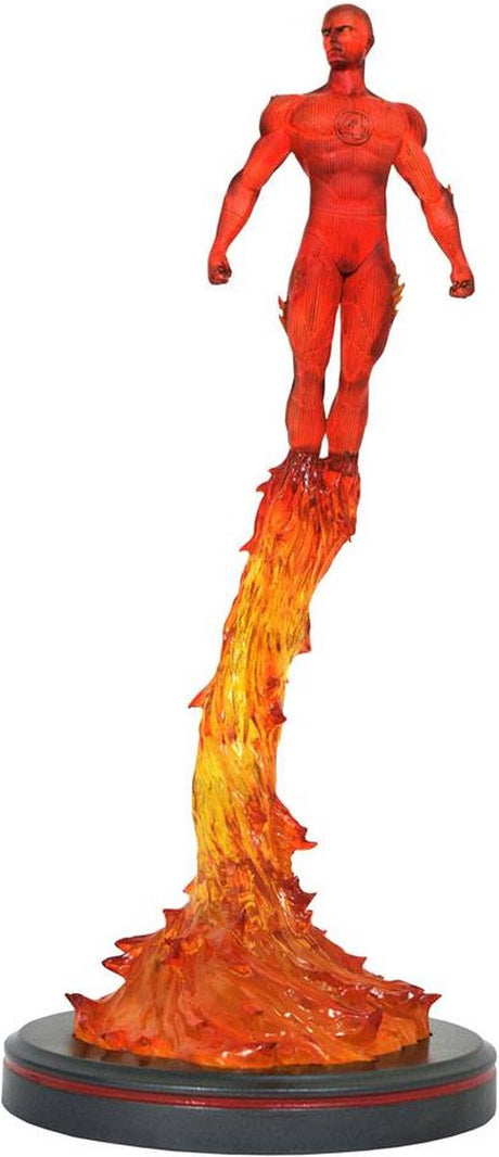 Diamond Select Marvel Comic Premier Collection Statue menschliche Fackel 36 cm