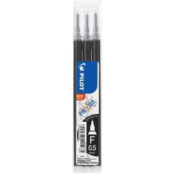 Pilot set van 3 - vulling frixion point - zwart - fijne penpunt