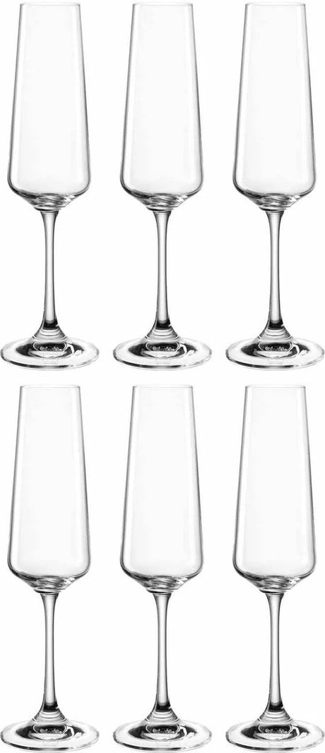 Leonardo paladino champagneglas 220ml - set 6