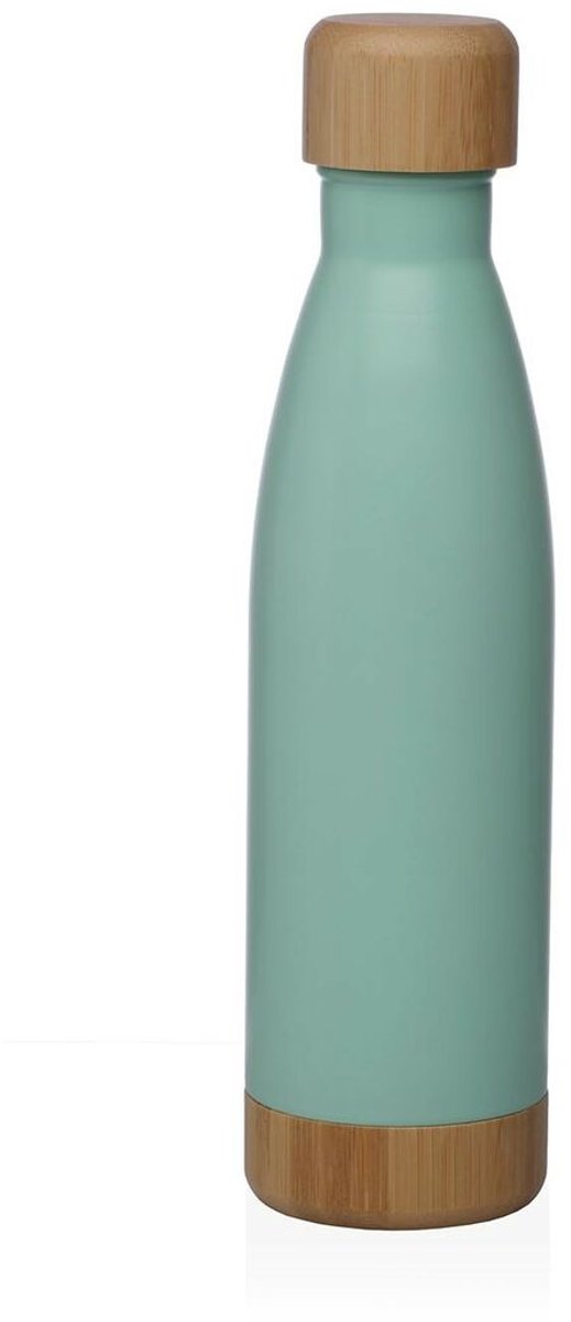 Versa waterfles groen staal 500 ml 7 x 27 x 7 cm