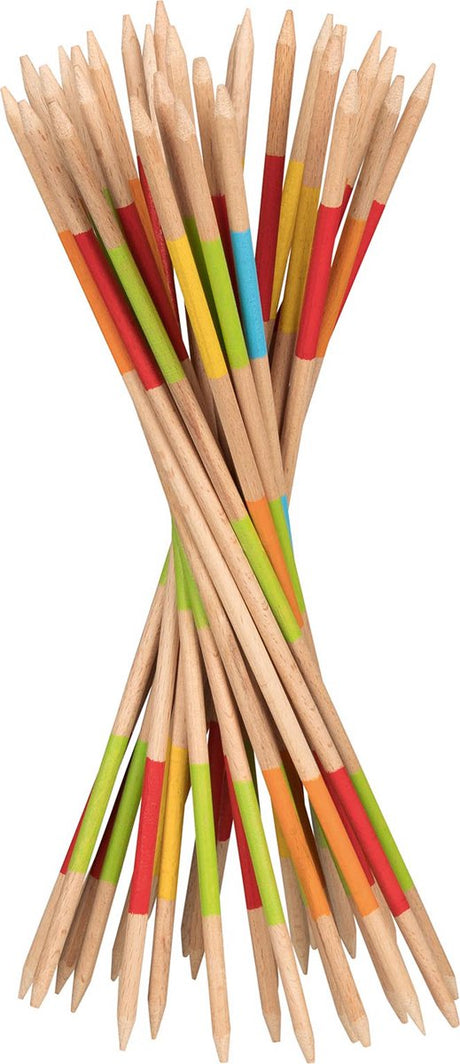 Goki mikado - klein 18cm - 31 stokjes - hout - 5 jaar