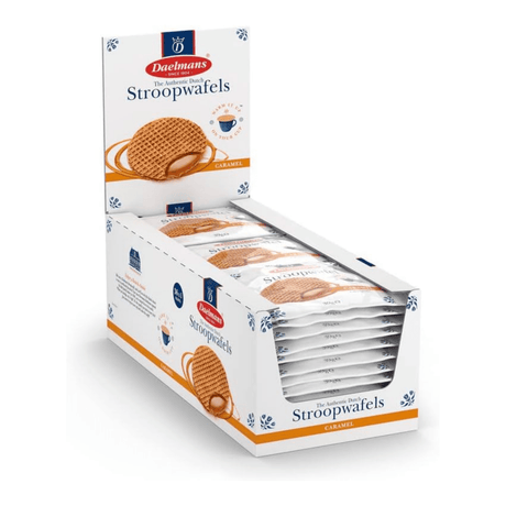 Packung mit 36 Waffeln Daelmans 70103858, mehrfarbig, Karamell