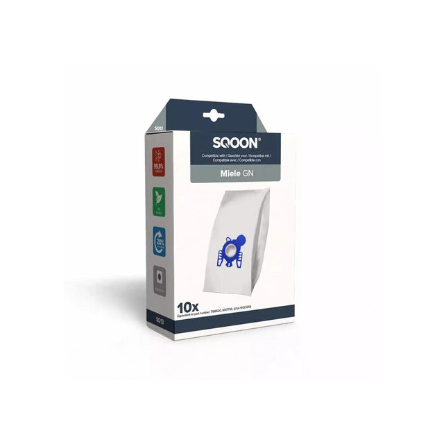 Sqoon Staubsaugerbeutel Miele GN-Box mit 10 Stück