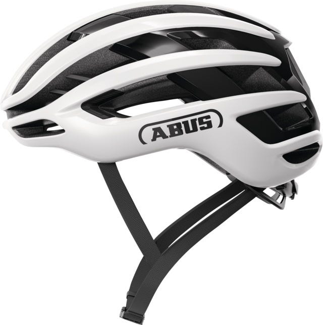 Abus Helm Airbreaker 2.0 glänzend weiß L 57-61cm
