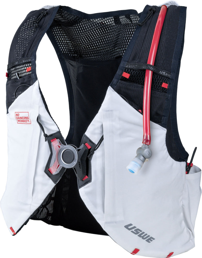 Uswe vst 8l bike vest - hydration waistcoat white | xl