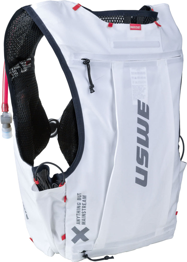 Uswe vst 8l bike vest - hydration waistcoat white | s